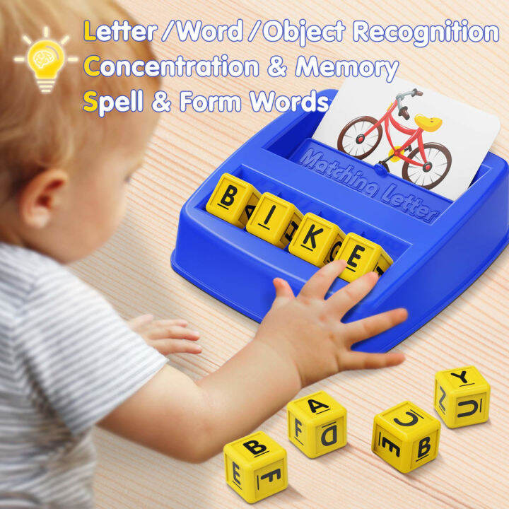 Educational Toys for 35 Year Old Boy Girl Gifts, Matching Letter