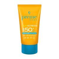 ? Preme Nobu Sunscreen SPF50+ PA+++ พรีม โนบุ ครีมกันแดด สูตรกันน้ำ เนื้อครีมเนียนละเอียด บางเบา ขนาด 30 กรัม 15263 [ภูมิใจเสนออำนวยความสะดวกได้]