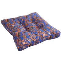 Boho Thicken Square Seat Cushion Multicolor Paisley Floral Tatami Floor Pillow Dropship