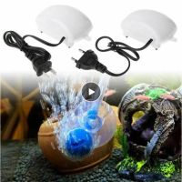 1PC Ultra Low Noise Oxygen Air Pump Aquatic Accessories Fish Tank Air Compressor Oxygen Pump EU UK Plug For Aquarium Fish Tank