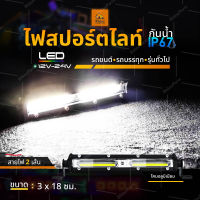 1ชิ้น ไฟสปอร์ตไลท์ LED 12V-24V (ขนาด 7 นิ้ว) แสงสีขาว รถบรรทุก รถโฟล์คลิฟท์ รถยนต์ รถออฟโรด รถมอเตอร์ไซค์ และรุ่นทั่วไป (Skyfall II)