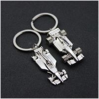 F1 Keychain Racing Activity Gift Personality Pendant Key Buckle Car Key Chain Men 39;s Jewelry keyring silver color can be engraved