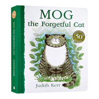 English original picture book MOG the forgetful cat childrens cardboard book