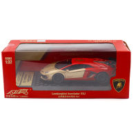 Caipo 1/32 Jinniu Lamborghini Limited Edition Aventado Svj โลหะจำลองรถของเล่น