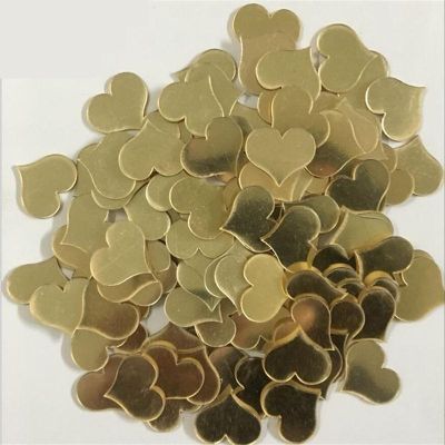 100pc Home Furnishing Decoration Sticker Wall Stickers Peach Heart Mirror Surface Acrylic background Wall Decoration Mirror Patch 100pc