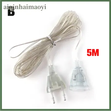 5m Copper Tinned Transparent Flower Wire 2-core Dining Chandelier