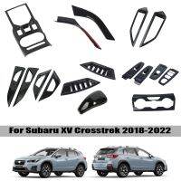 【hot】☼❧  Subaru XV 2018- 2022 Carbon Interior Console Armrest Panel Air Vent Outlet Cover Trim Stickers