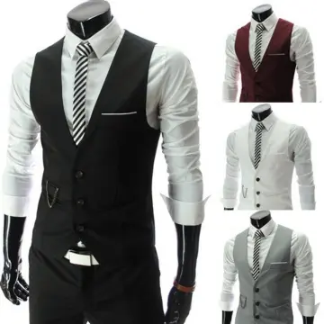 Men's dress vest hot sale for sale