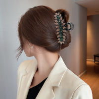 ผู้หญิงหรูหรา Rhinestone กรงเล็บผมปู Hairpins สุภาพสตรีขนาดใหญ่ผมหางม้าคลิปผมแฟชั่นอุปกรณ์เสริมผมจัดส่งฟรี...