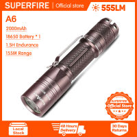 SupFire A6ไฟฉายLED 1100LM Miniสว่างมากๆกันน้ำไฟฉายชาร์จแบตเตอรี่ได้