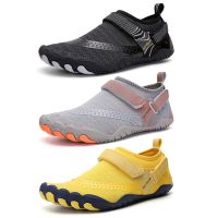 1 Pair Anti Slip Parent-Child Summer Water Barefoot Shoes Breathable Swimming Surfing Pool Soft Beach Sneakers Sandals