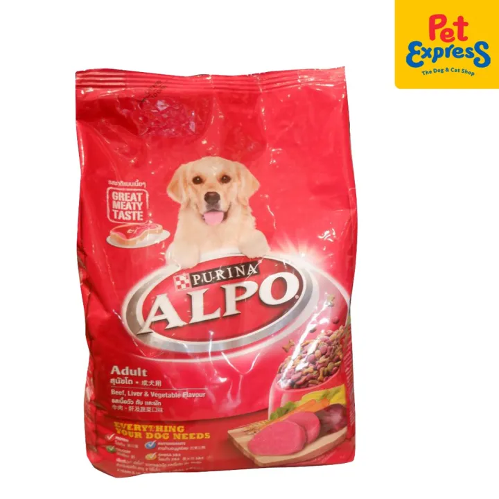 Alpo Adult Beef Liver and Vegetables Dry Dog Food 1.5kg | Lazada PH