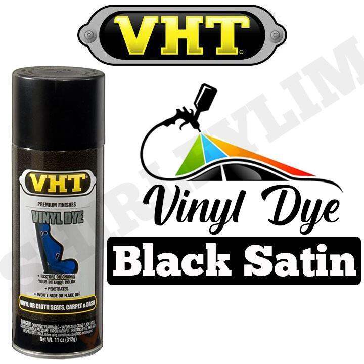 Vht Vinyl Dye Satin Black Spray Paint Spraypaint Lazada Ph