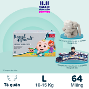 Thùng Tã Bỉm quần Rascal & Friend Cocomelon cho bé 10kg - 15kg