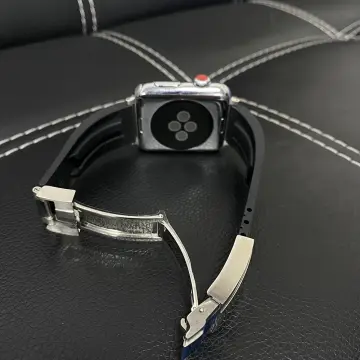 rolex apple watch band 45mm