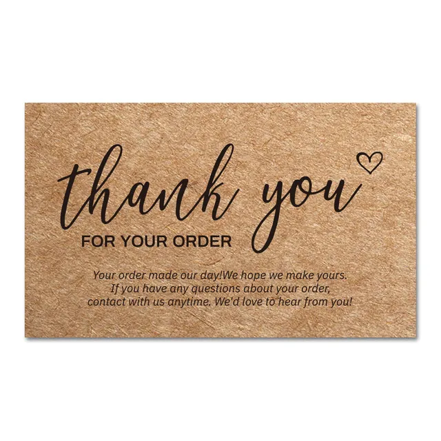 thank you for your support cards