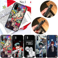 6TEE Anime Chainsaw Man อ่อนนุ่ม High Quality ซิลิโคน TPU Phone เคสโทรศัพท์ ปก หรับ Samsung Galaxy A02 A02S M02 A03 A32 A33 A42 A52 A53 A72 A73 A82 M20 M30 M30S M21 M31 M51 Quantum 2