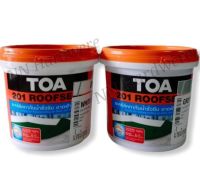 TOA 201 ROOFSEAL อะครีลิคทากันซึมหลังคา ดาดฟ้า (สีขาว/สีเทา) 1 กก.(ส่งฟรีเคอรี่)