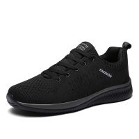 Men Running Shoes Men Sneakers Breathable Light Male Sport Shoes Comfortable Mesh Lace-Up Flexible Soft Walking Jogging Shoes