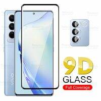 For Vivo V27 Pro Glass 2To1 9D Camera Tempered Glass Vivi V27Pro VivoV27 V 27 27V 5G VivoV27Pro Screen Protector Protective Film