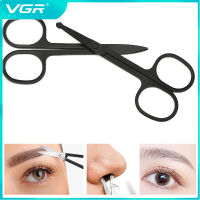 VGR 100% ใหม่1ชิ้น3.5 "สแตนเลสขนาดเล็กแบบพกพาโค้งหนวดหูจมูกผม Remover กรรไกรเครื่องมือ Trimmer (สองสีให้เลือก)