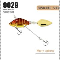 TOWER Spinner Tackle เบส เลื่อม หมุน ช้อนโลหะ Wobblers Crankbaits ล่อ VIB เหยื่อตกปลาโลหะ ตะขอแหลม