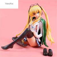 SUNNYFAN แบบยืนของเล่นรุ่นโมเดลชุดจำลองทำจาก PVC ฟิกเกอร์ของเล่นตุ๊กตาเครื่องตกแต่งที่ตุ๊กตาขยับแขนขาได้จาก Alphamax Saekano ฮาวทูเลี้ยงดู Eriri Spencer Sawamura ที่น่าเบื่อ