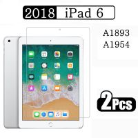 (2 Packs) Tempered Glass For Apple iPad 6 9.7 2018 6th Generation A1893 A1954 Anti-Scratch Tablet Screen Protector Film