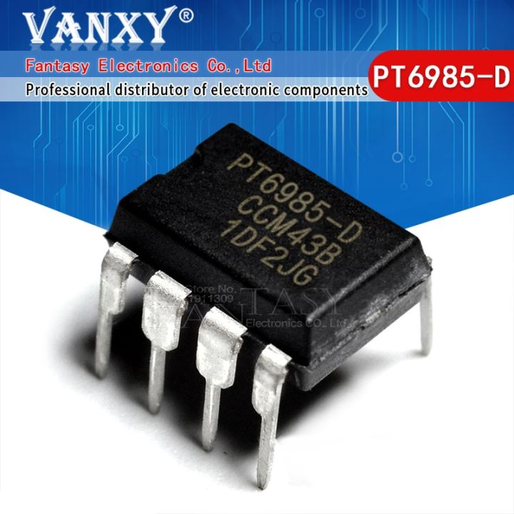 5pcs PT6985-D DIP8 PT6985 DIP8 DIP optocoupler WATTY Electronics