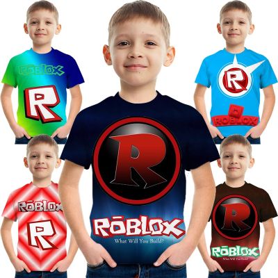 Boys T-Shirts  Fashion Short Sleeves Kids Anime Favorite Tops Summer Baby Comfort Clothing