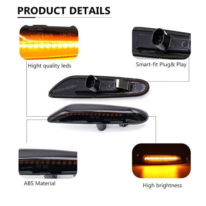 cw-for-bmw-e60-e61-e87-e90-e91-e92-e93-e81-e82-e88-e46-x3-e83-x1-e84-led-flashing-dynamic-turn-signal-side-marker-lights