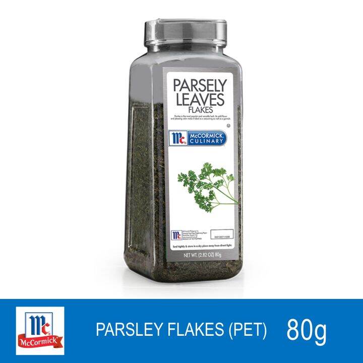 McCormick Parsley Flakes PET Bottle 80G Lazada PH