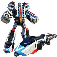 Power Train Tobot Deformation Robot Galaxy Detectives Action Figure L Vehicle MEGADRILL Brothers Transform รวมรถของเล่น