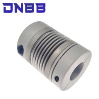 【CW】 Corrugated coupling D25L37 4/5/6/6.35/8/9/9.525/10/12mm Alloy Stepper Motor Coupler Shaft Couplings Printer