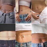 Waist Chain สร้อยสายฝอ สร้อยเอว เครื่องประดับคาดเอว [สินค้าพร้อมส่ง ต้องการตัดสายแจ้งกับร้านได้เลยค่ะ ] สร้อยคาดเอว สร้อยทะเล Women Jeweled