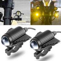 2pcs รถจักรยานยนต์ LED Spotlight ขับรถทำงานไฟเสริม Retrofit Super Bright FOG Light สำหรับรถบรรทุก SUV UTV สูงต่ำ 6000 K/3000 K