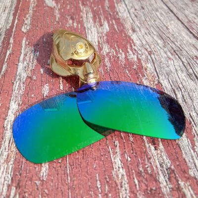 Wholesale Glintbay 100% Precise-Fit Polarized Replacement  Lenses For Oakley Crosshair 2.0 Sunglass - Emerald Green Mirror