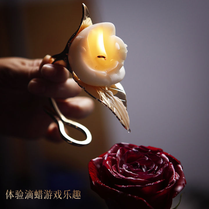 flaming-rose-เทียนวาเลนไทน์ชุดอุณหภูมิต่ำหยดเร้าอารมณ์เทียน-golden-leaf-ladle-4สี-wax-sex-games-สำหรับคู่รัก