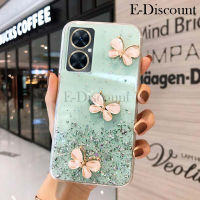 เคสโทรศัพท์ใหม่สำหรับฝาครอบ VIVO Y27ประกายดาวดวงจันทร์ซิลิโคนนิ่มใสรูปผีเสื้อป้องกันการหล่นสำหรับเคส VIVO Y27