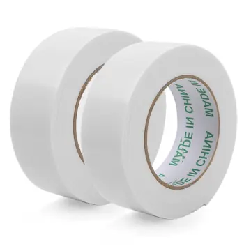 Cheap 8m White Double-sided Tape Paper Strong Ultra-thin High-adhesive  Cotton Double-sided Tape