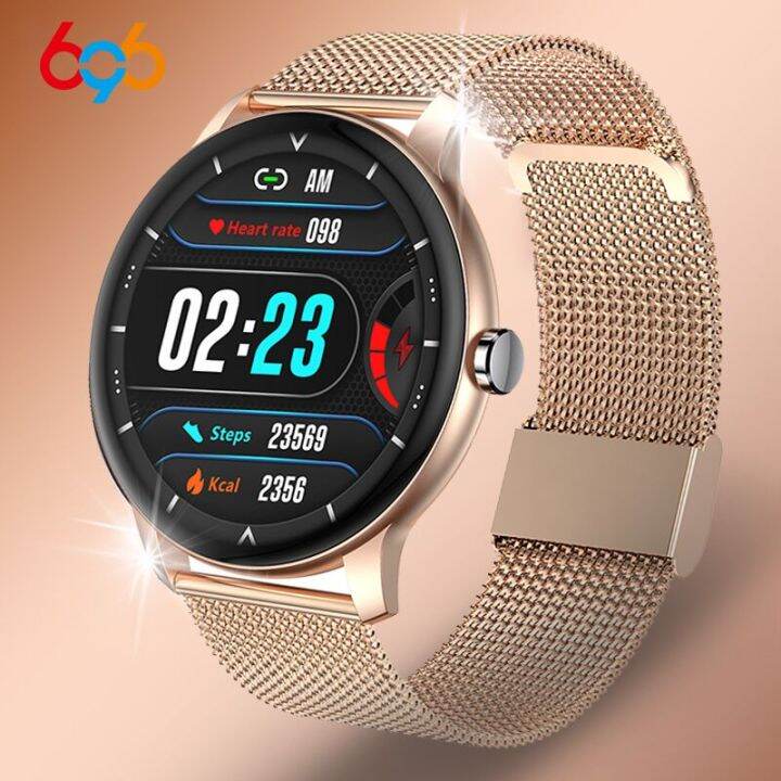 OPPO 2023 HD Bluetooth Call Smart Watch Women HR Smartwatch For Android