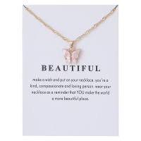 Fashion Cute Butterfly Pendant Necklace for Women Jewelry