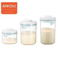 Ankou 800/1500/2000ml อากาศแน่นภาชนะนมผงรั่วซึมนมผงสูตรเครื่องปราศจาก BPA ปิดผนึกขวดเก็บรักษาอาหาร