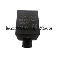 Solenoid Valve Coil 0200R Drain Valve Coil AC220V Inner Diameter 13mm  Height 41mm Valves