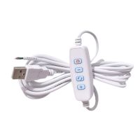 ที่หรี่ไฟ Led Usb Dc5v 652f ตัวควบคุมหรี่แสงไฟสายพ่วงสำหรับโคมไฟหลอดไฟ Led