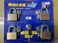 Solex กุญแจมาสเตอร์คีย์ระบบลูกปืน Master Keys ขนาด 45มม. 4ตัวชุด