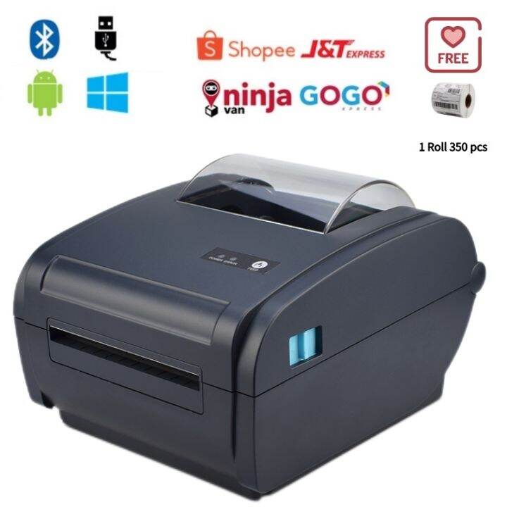 fuella.ph VOZY U8 Bluetooth/Cellphone USB Thermal Printer Waybill