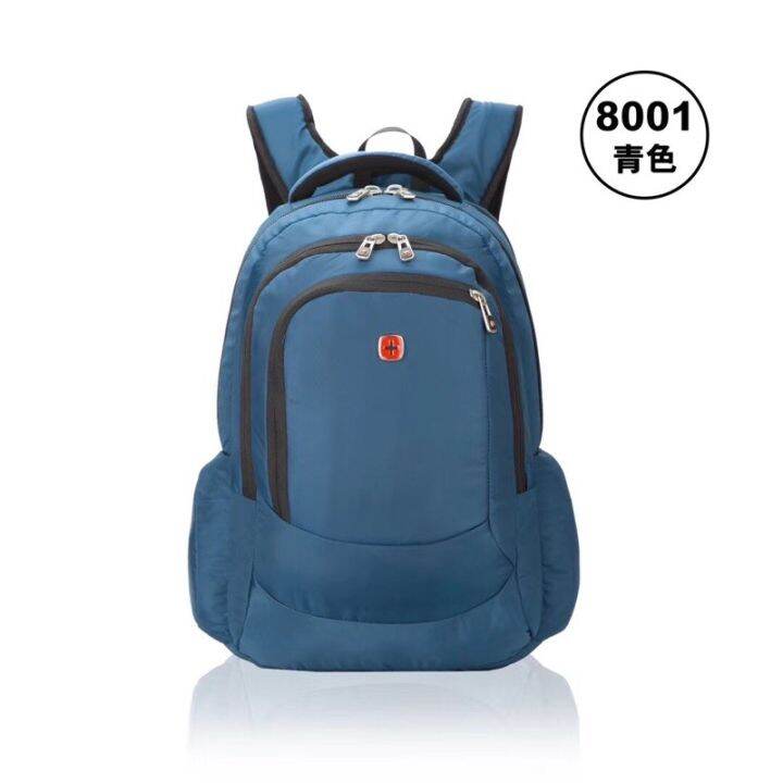 Swiss Gear Waterproof Laptop Backpack with earphone cable and charging