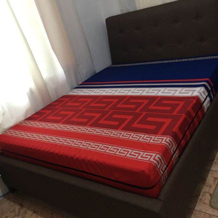 foam cover full zippered / canadian fabric / bed cover Lazada PH