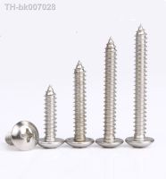 ❍❇✕  M3 M4 M5 Stainless Steel Flat Head Screws Kits High strength Self-Tapping Screws Assortment Set For Wood Furniture